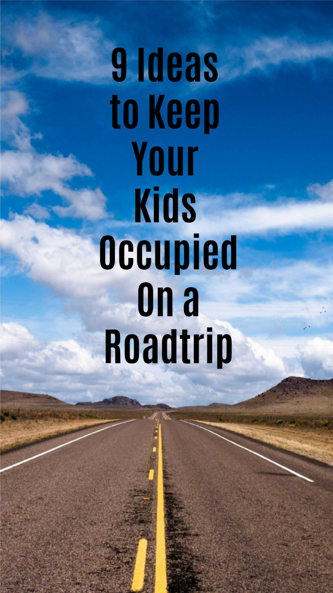 ideas for kids on a roadtrip
